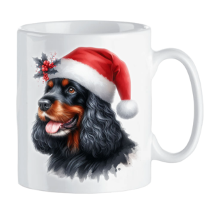 Cocker spaniel black and tan